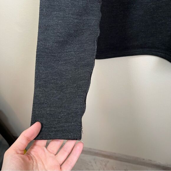 Kuhl Women’s Dark Gray Wool Blend Quarter Zip Medium - Picture 5 of 12